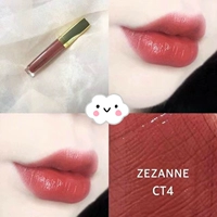 Siêu đẹp!岛 Nhật Bản CEZANNE Qianli Lip Glaze CT4 Caramel Sữa Trà quế Lip Gloss Lip Gloss - Son bóng / Liquid Rouge son bóng romand	