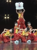 雄狮少年表演服中国风运动会醒狮操演出春节舞龙舞狮腰鼓醒狮舞服