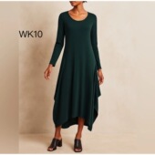 特价 连衣裙美国制造断码 不换退 Walker墨绿长袖 美国直邮高货Bryn