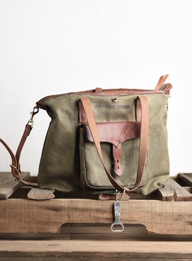 2021经典复活十枚！80年代老军布！ANOTHER CLASSIC军布托特包