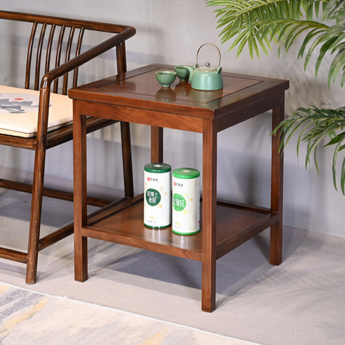 坚守新中式实木极简角几