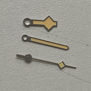 手表配件 表针三针绿色夜光 适合装8215,8200和明珠2813机芯