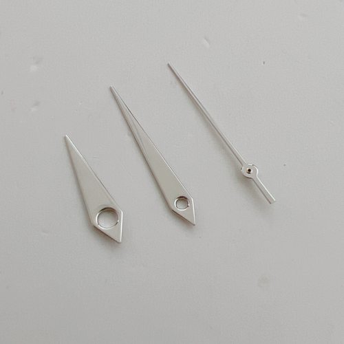 改装手表配件 新款简约抛光无夜光表针 适装日本NH35/364R/7S机芯