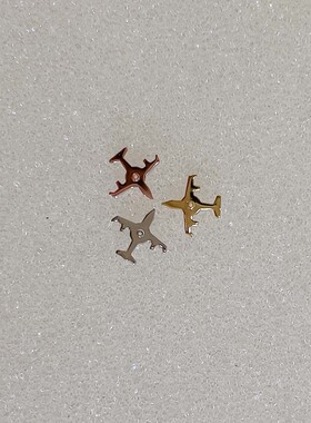 手表配件 单独飞机指针 秒针 无夜光 适合装vk63机芯装配