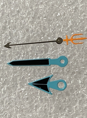 蓝边黑色 无夜光指针 鱼秒 龟秒 适配日本NH35/36/4R/7S自动机芯