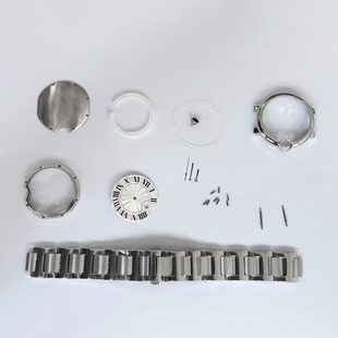 蓝气球无唛头 42mm整套手表壳套配件 精钢 适合装8215/2813机芯
