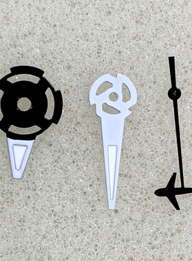 手表配件 新款飞机秒针绿夜光三针 适合日本NH35/34/36/NH70机芯