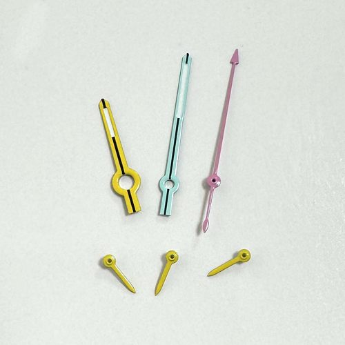 改装VK63手表指针配件6个表针绿夜光适合日本石英VK63机芯