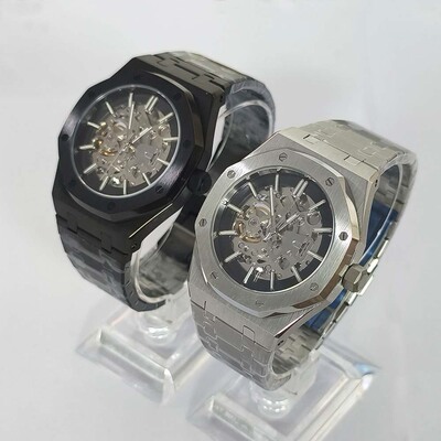 男士机械手表41mm 搭配NH70机芯 蓝宝石玻璃 不锈钢表壳 绿夜光