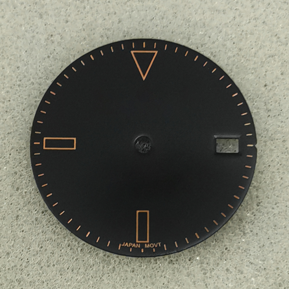 新款改装手表字面简约无logo表盘