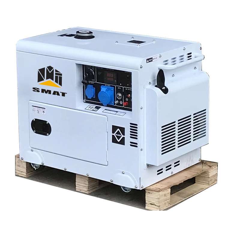 6kva家用发电机组小型静音5kw柴油发电机户外移动便携220V现货