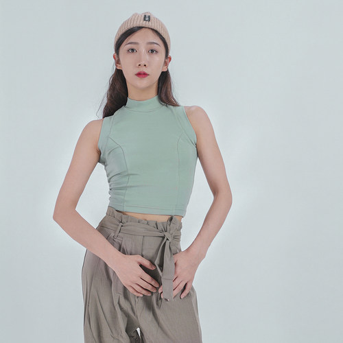HUHUDANCE舞蹈服上衣棉质背心