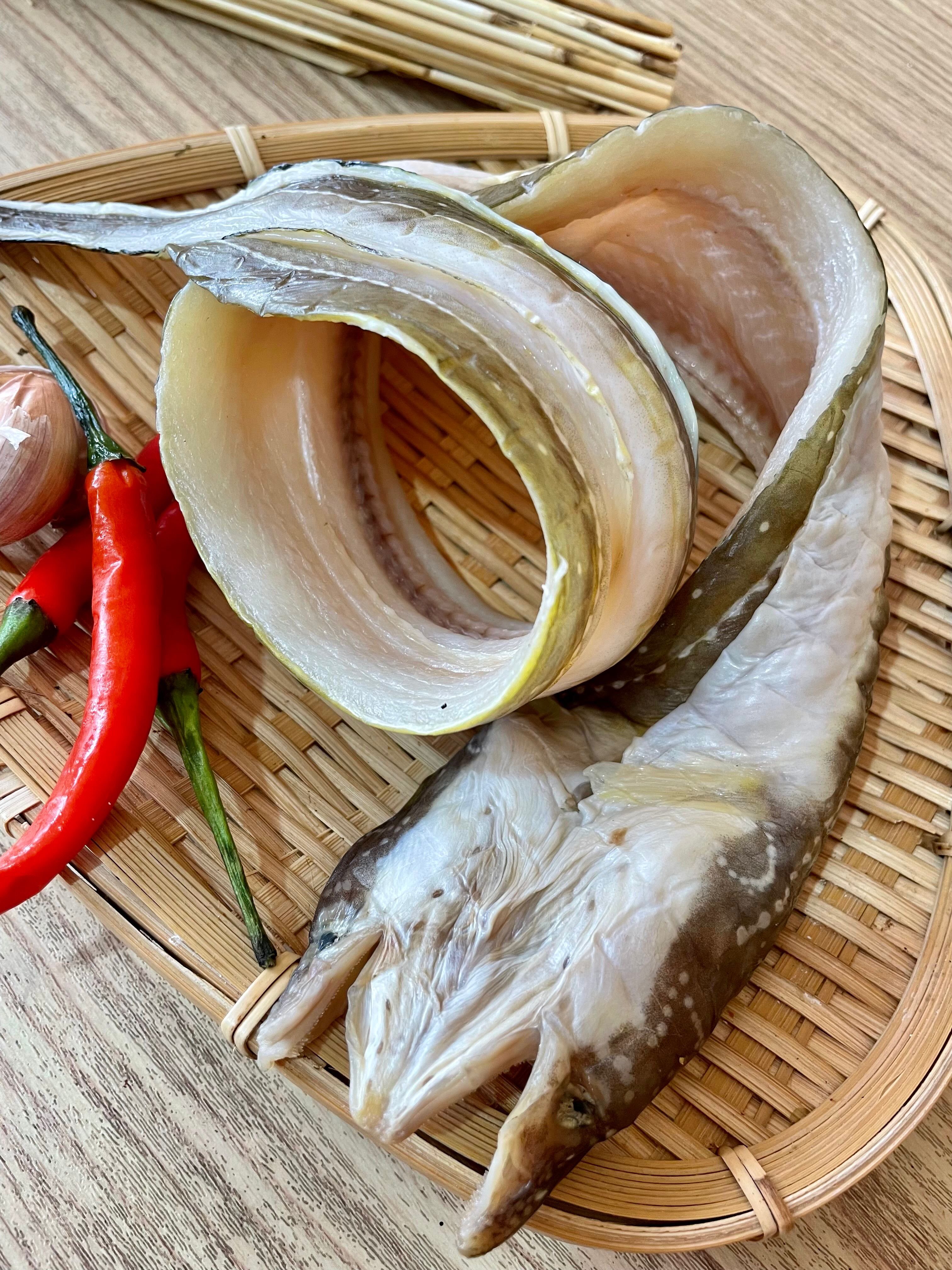 渔家自晒*长岛鳗鱼干 不咸新鲜 正宗北方七星油鳗  送菜团子