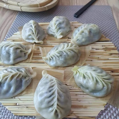 长岛海菜包16个(2盒)+鲅鱼大鱼饺16个(2盒)非遗匠心手作海岛小吃