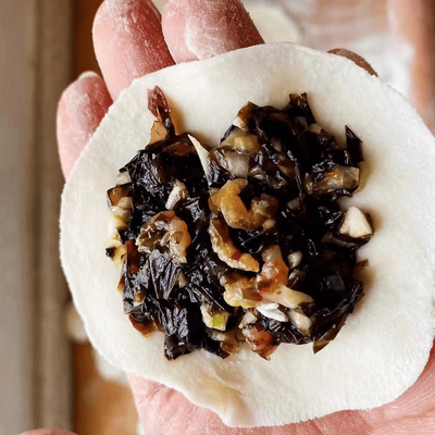 渔民自晒*长岛野生海紫菜  非养殖无添加包饺子炖汤超鲜无敌