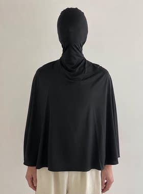 有趣莱卡披风衣头套全脸面具紧身衣蒙面情感百搭户外cos演出神秘