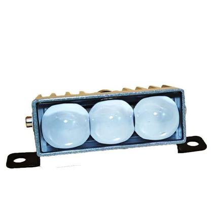 汽车货车LED新款高亮中网射灯三珠聚光12v~80v汽车电车摩托通用