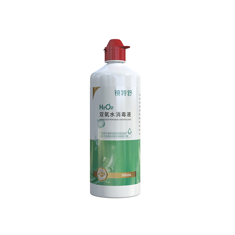 镜特舒双氧水OK镜角膜塑形镜除蛋白RGP硬性隐形眼镜护理液360ml