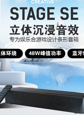 大音量蓝牙音箱Stage SE家庭音箱电视客厅小回音壁家用影院音响