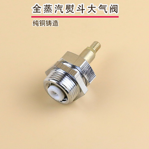 全蒸汽熨斗大气阀烫斗零件出气阀银星龙牌大烫熨烫零件纯铜铸造