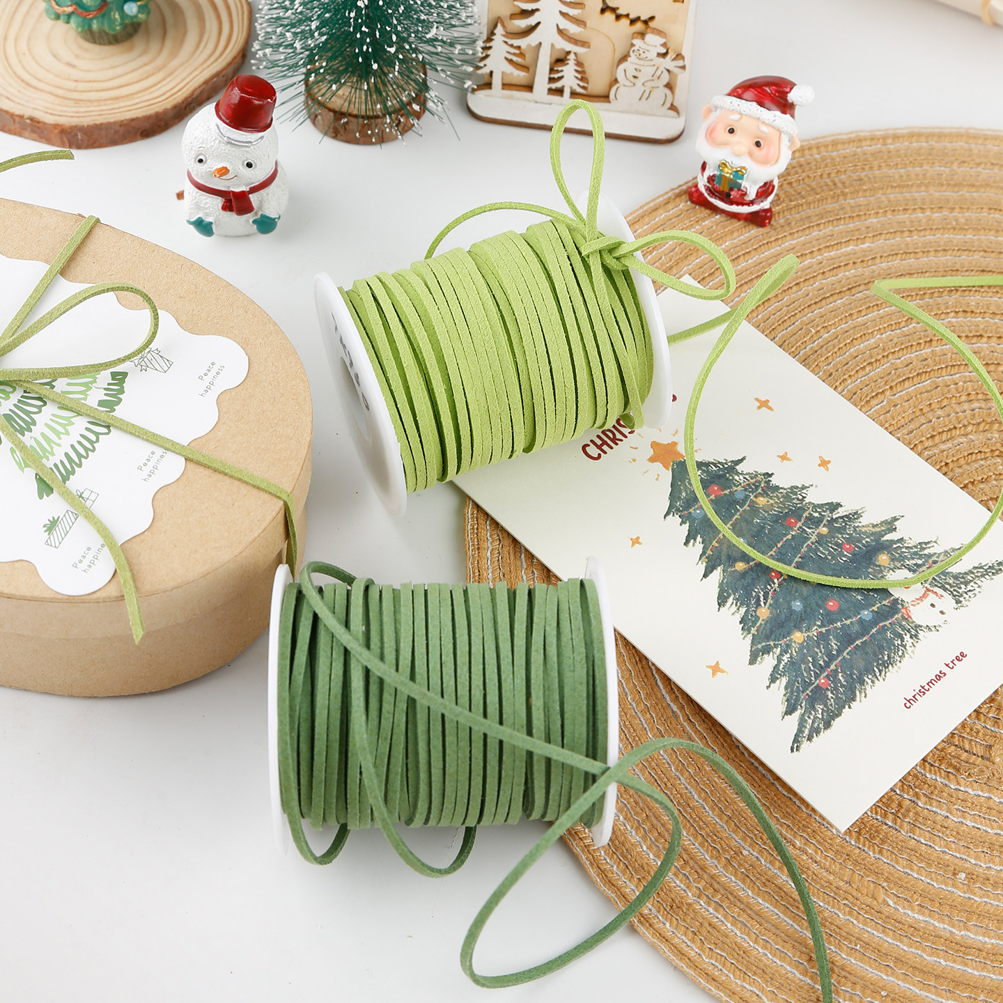 鹿皮绳绒皮绳丝带牛皮绳麂皮绒