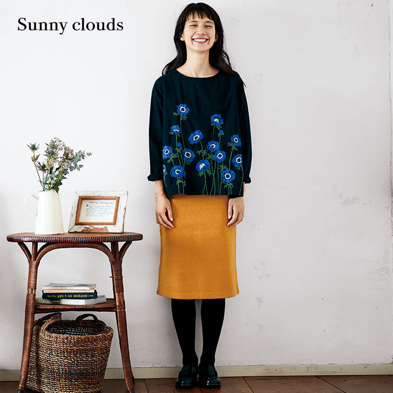 桑妮库拉/Sunny clouds 女式缩绒感半身裙（橘黄）在类目 女装/女士精品, 半身裙中 - 来自Buy2taobao.com提供专业的淘宝代购服务