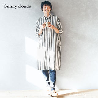 桑妮库拉/Sunny clouds 女式棉混九分修身紧腿裤