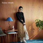 黑 桑妮库拉 女式 棉混半高领针织衫 Sunny clouds