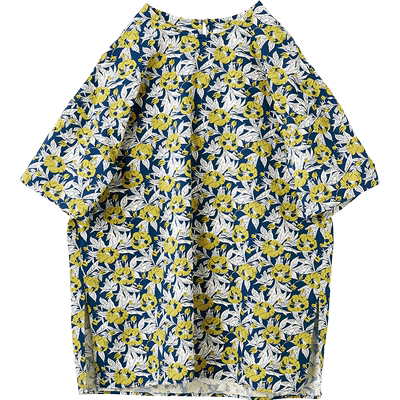 Sunnyclouds女式棉混印花罩衫