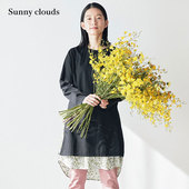 桑妮库拉 纯棉碎花假两件连衣裙 女式 Sunny clouds