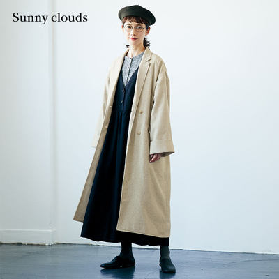 SUNNYCLOUDS大衣落肩切斯特