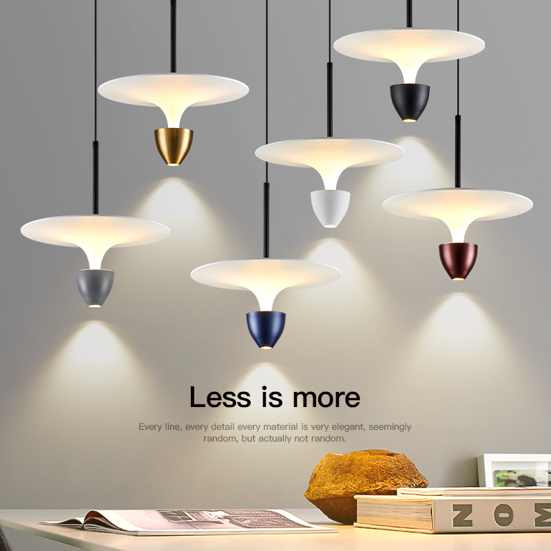 丹麦ph5北欧餐厅飞碟吊灯现代饭厅书房咖啡吧台岛台简约床头吊灯