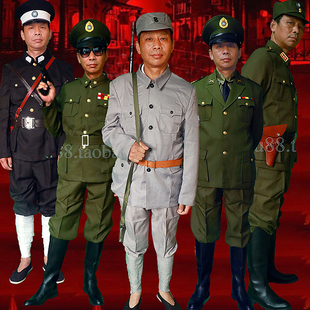 舞台剧表演服沙家浜白毛女阿庆嫂铁梅喜儿演出服装