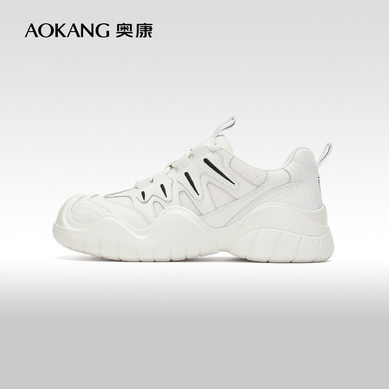 奥康丑萌大头鞋运动休闲防撞鞋