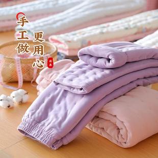 加厚弹力修身 保暖裤 妈妈居家内胆防寒 冬季 棉花填充手工女士棉裤