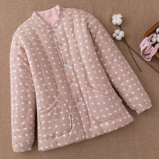 女士棉花手工棉衣 內(nèi)穿保暖棉服冬 媽媽裝 成人貼身內(nèi)膽加厚棉襖