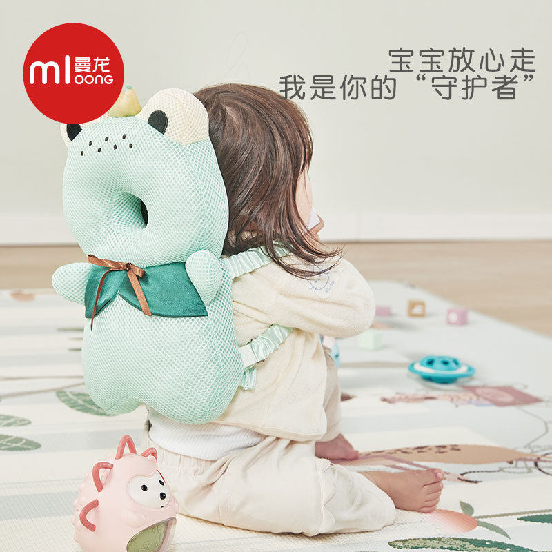 曼龙婴儿防摔头部保护垫宝宝防摔护头枕幼儿童学步防撞防后摔帽使用感如何?