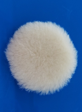 3M羊毛抛光片汽车美容抛光打磨轮85078长毛85099短毛吸盘直径50mm