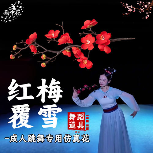成人舞蹈仿真梅花枝道具古典舞