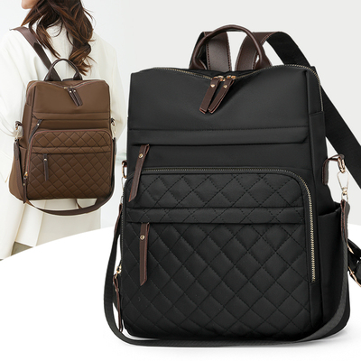 缝绣线大容量多功能时尚妈咪包