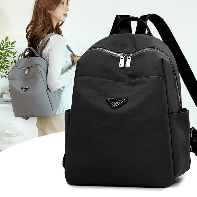 2025新款高级感出行设计风双肩包女通勤牛津布轻便高颜值旅游背包