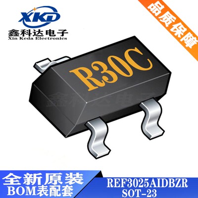 REF3025AIDBZR R30C 电压基准芯片 高精度、低功耗 贴片SOT-23