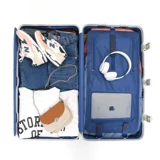 Вместительный и большой брендовый универсальный чемодан, увеличенная толщина, популярно в интернете