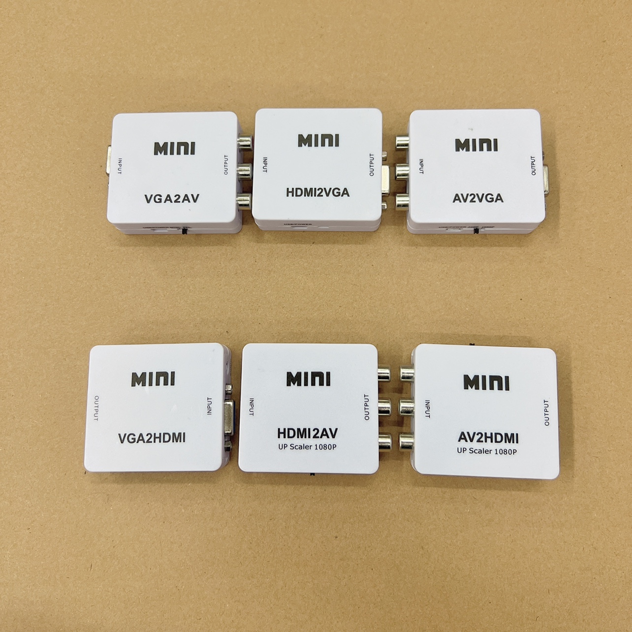 hmid转AV av转hdmi VGA-AV AV2VGA hdmi/VGA vga转hdmi转换器跨境