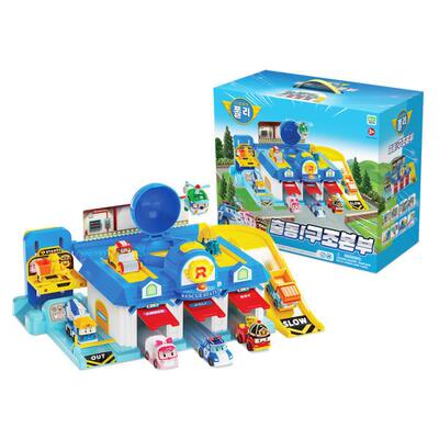 韩国直邮Robocar Poli 调度救援总部男孩过家家玩具
