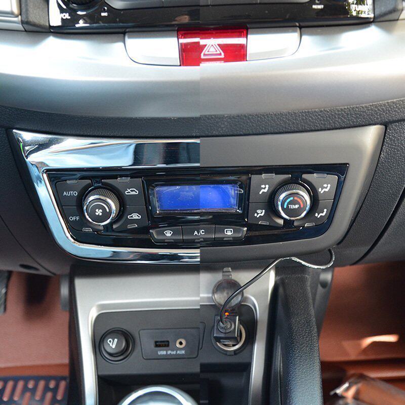 江淮瑞风S3汽车改装专用中控旋钮框装饰贴片空调控制面板装饰框