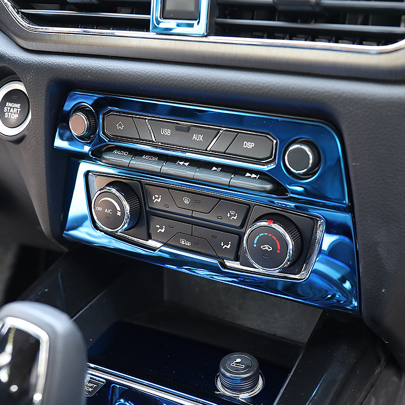 东风风光S560汽车改装中控空调面板收音机USB导航控制面板装饰框