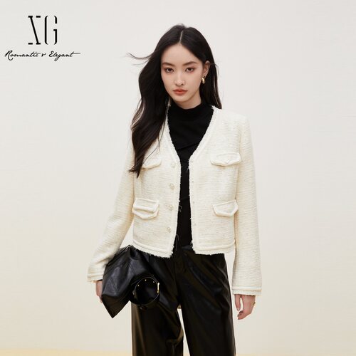 xg雪歌通勤淑女短外套