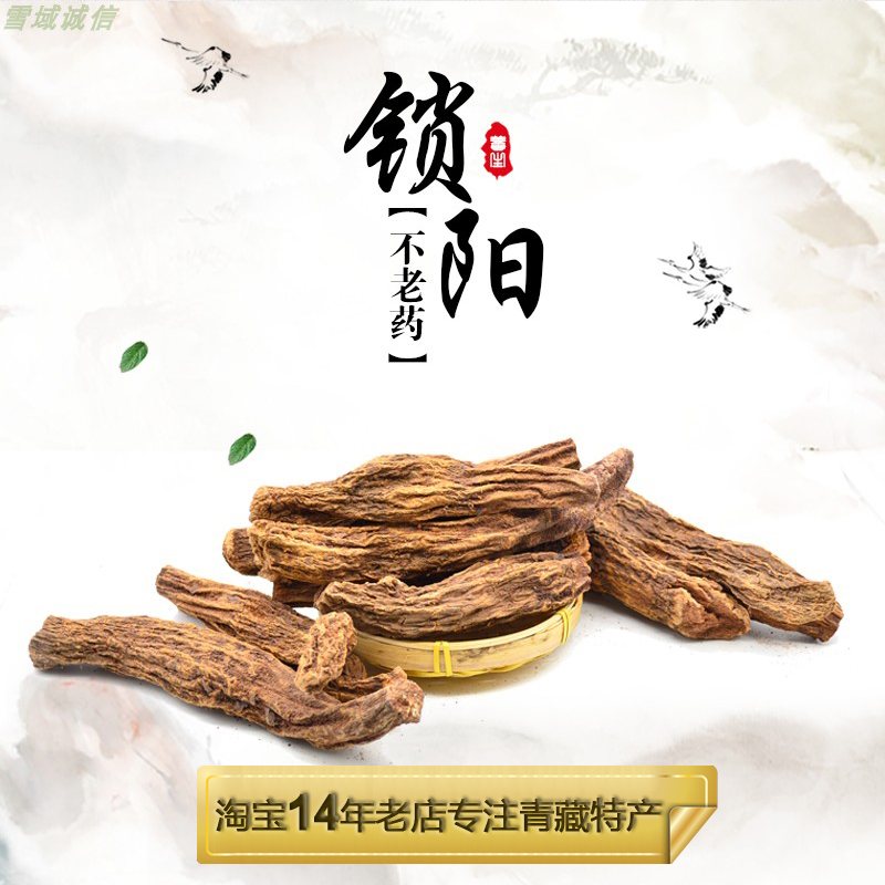 雪域诚信青藏特产青海野生精选锁阳沙漠人参泡茶泡酒料男性滋补品