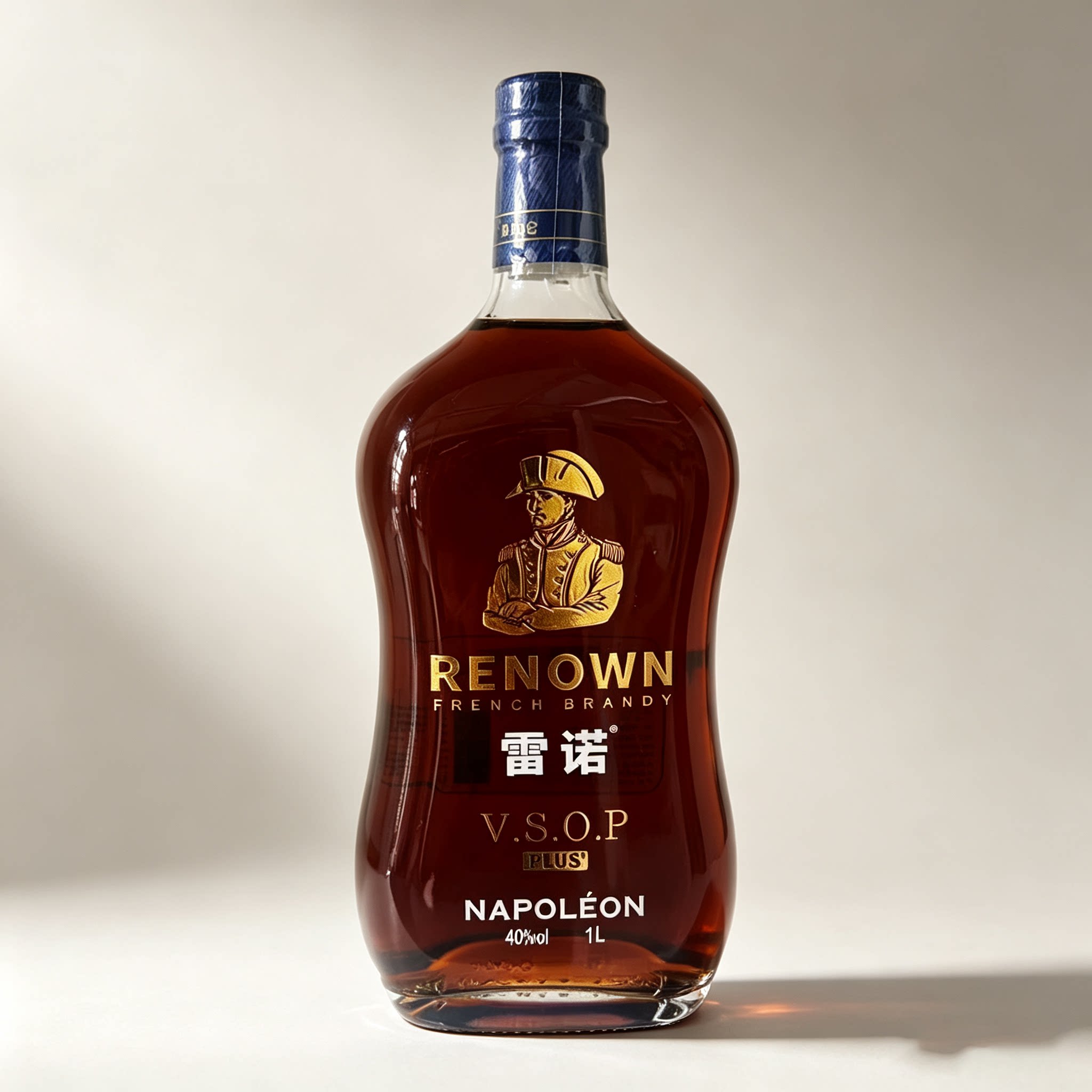 1.75升雷诺洋酒瓶样板房酒柜专用装饰摆件道具仿真酒客厅摆设
